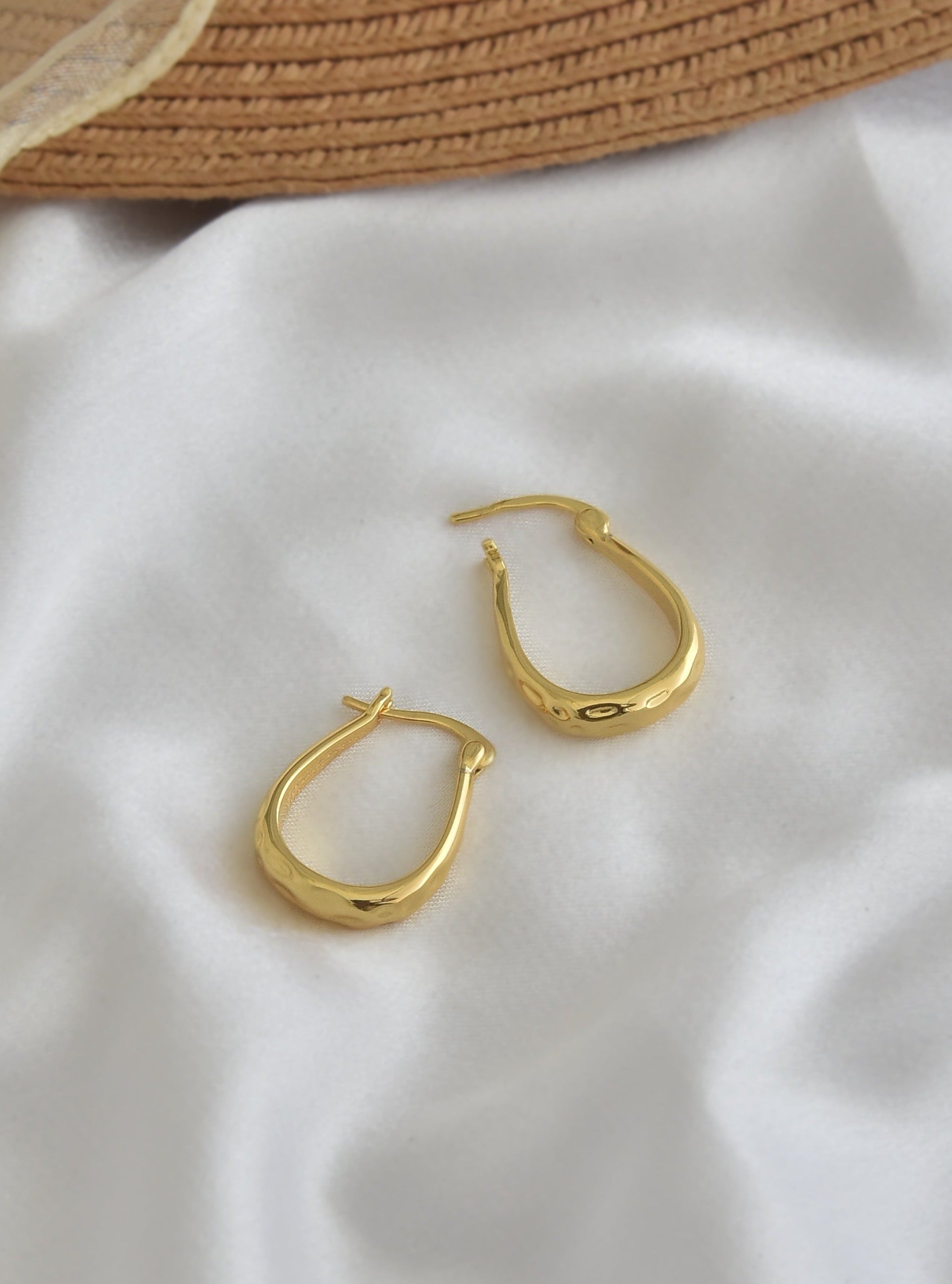 Engraved on sale hoop earrings