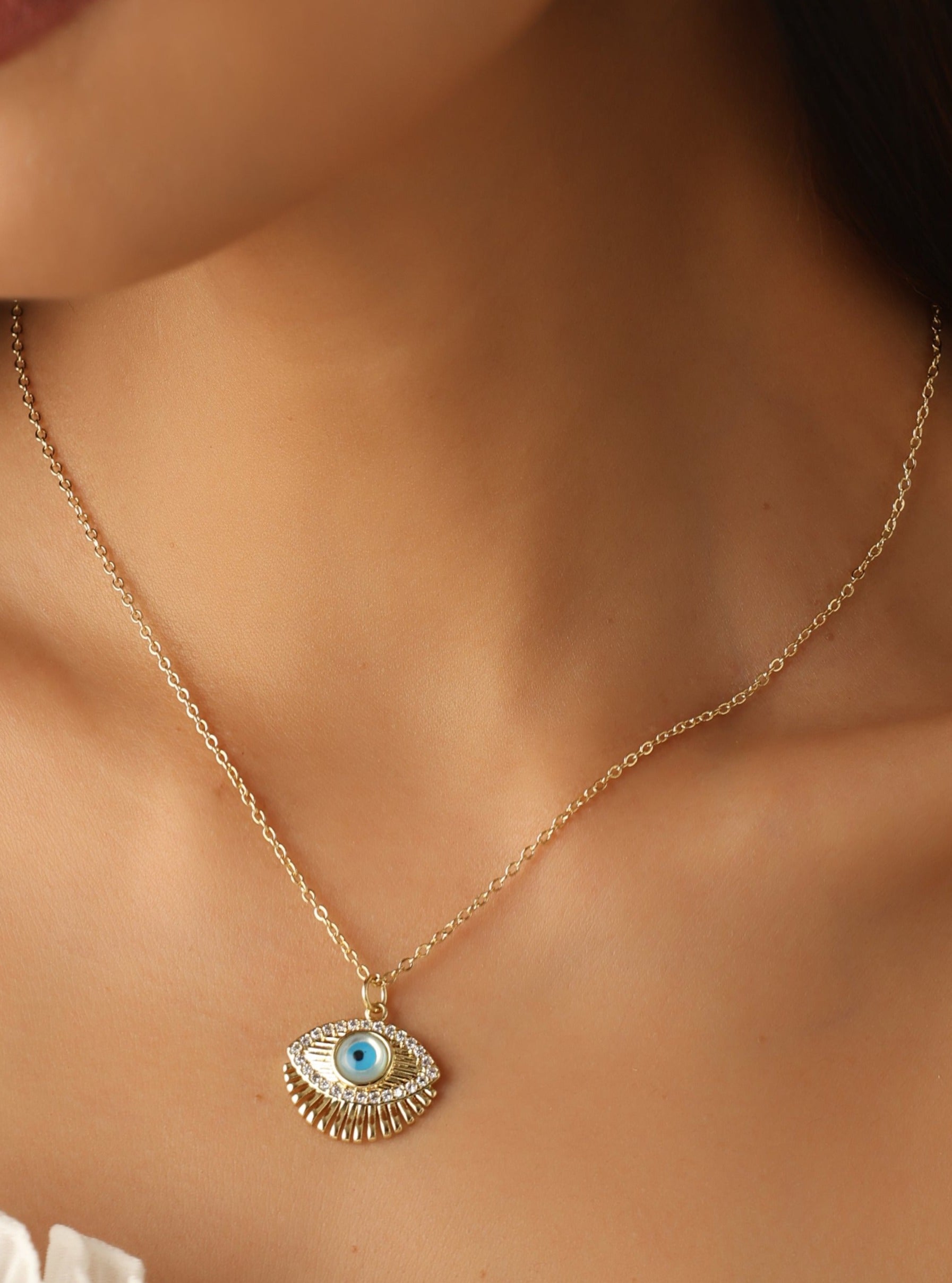 Nazar eye deals pendant