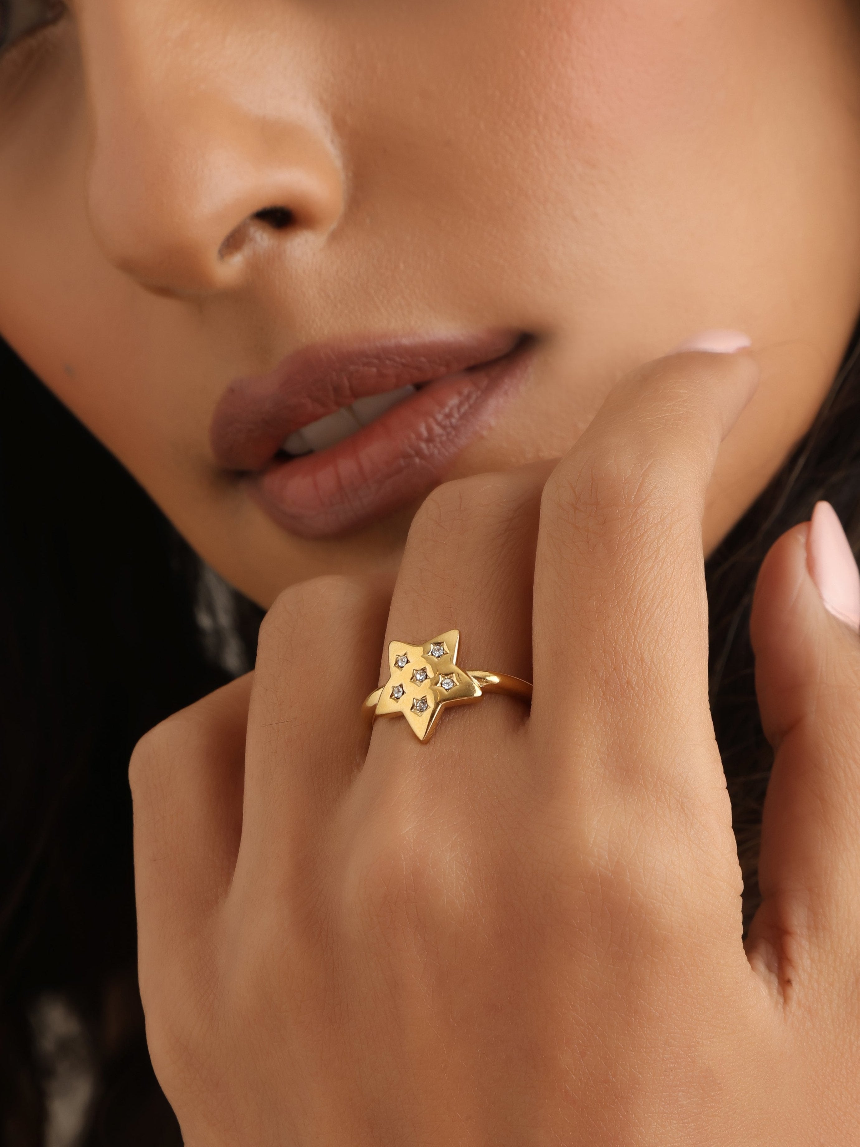 Waterproof Star Ring