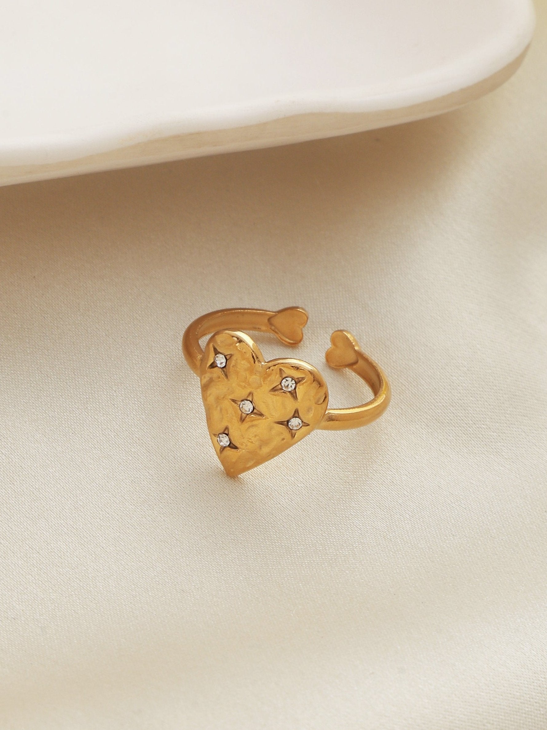 Waterproof Heart Ring