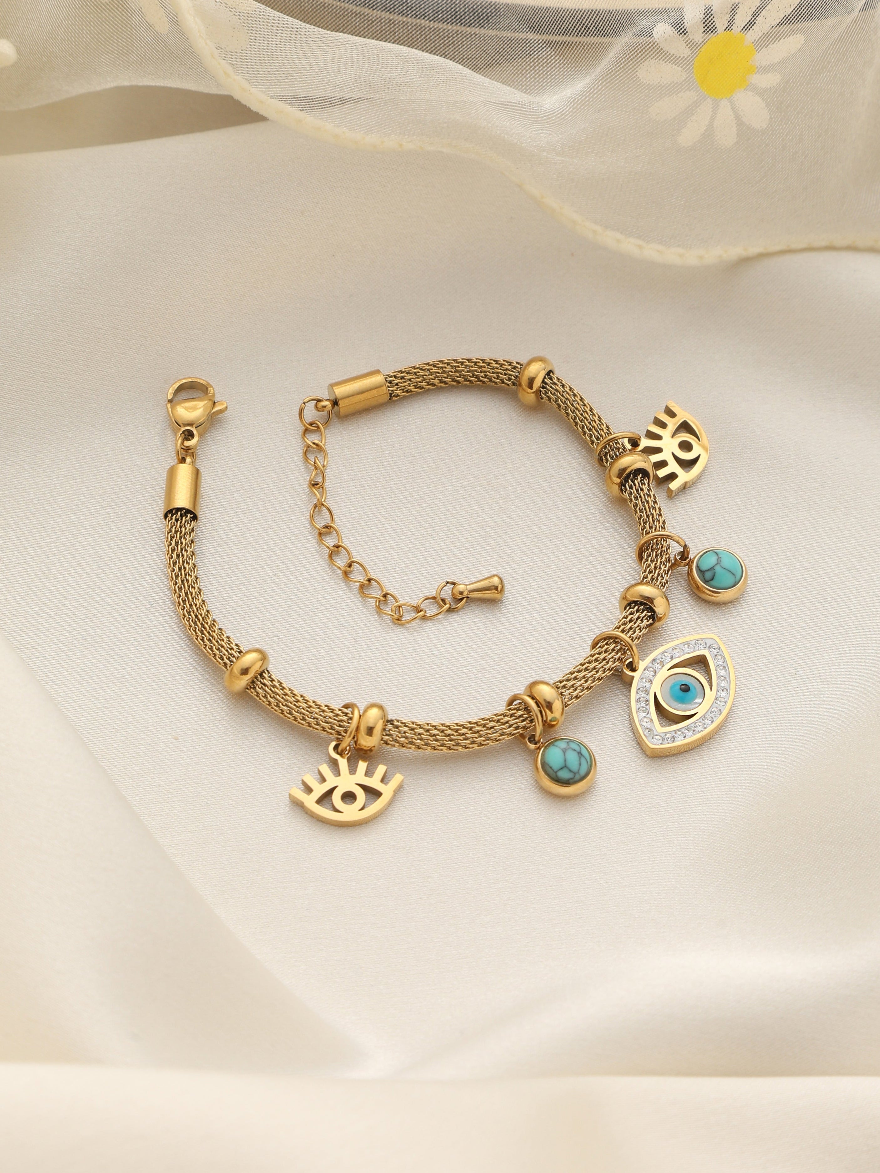 Freya Evil Eye Bracelet