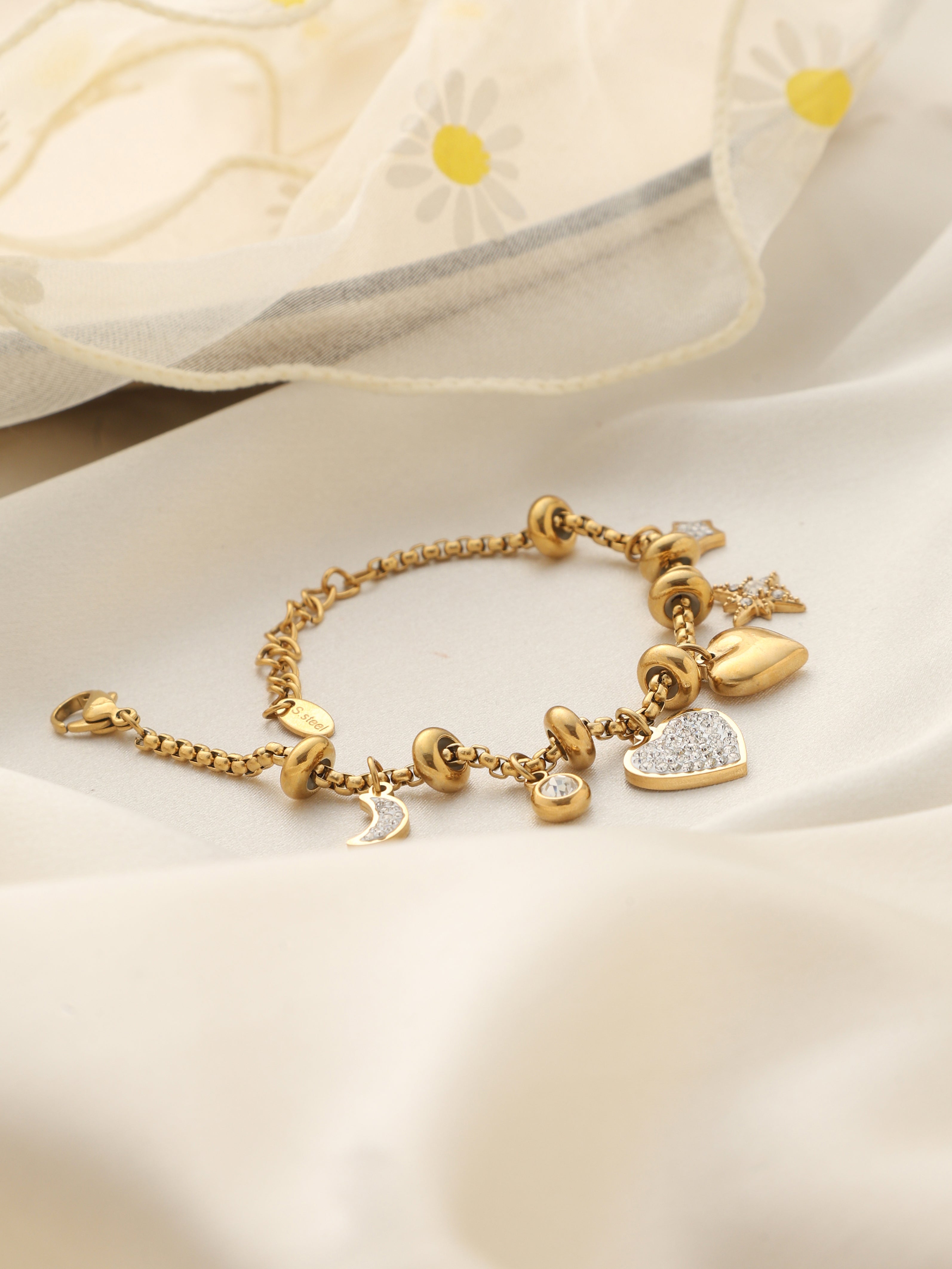 Hearts Charmer Bracelet