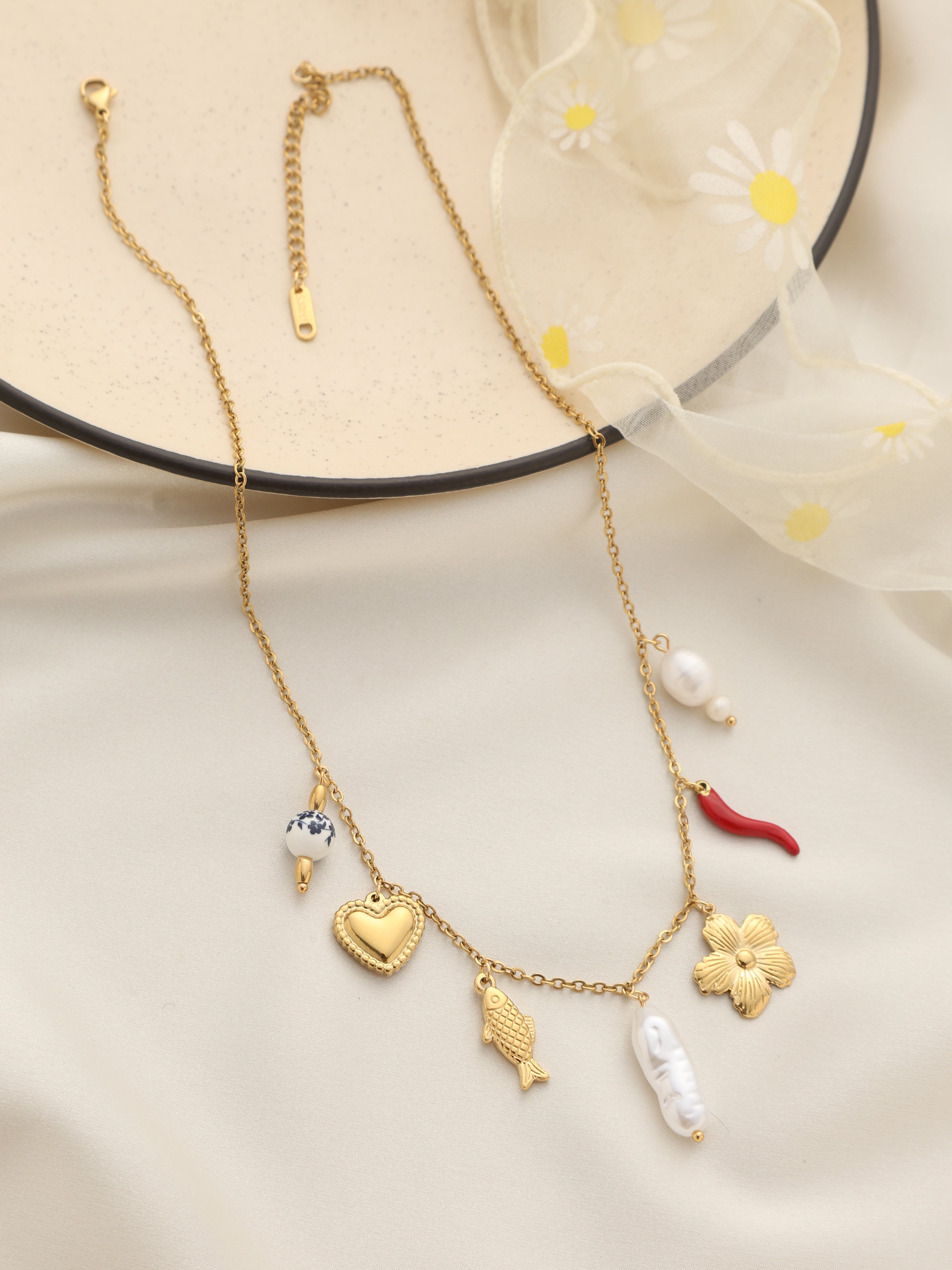 Celeste Charms Necklace