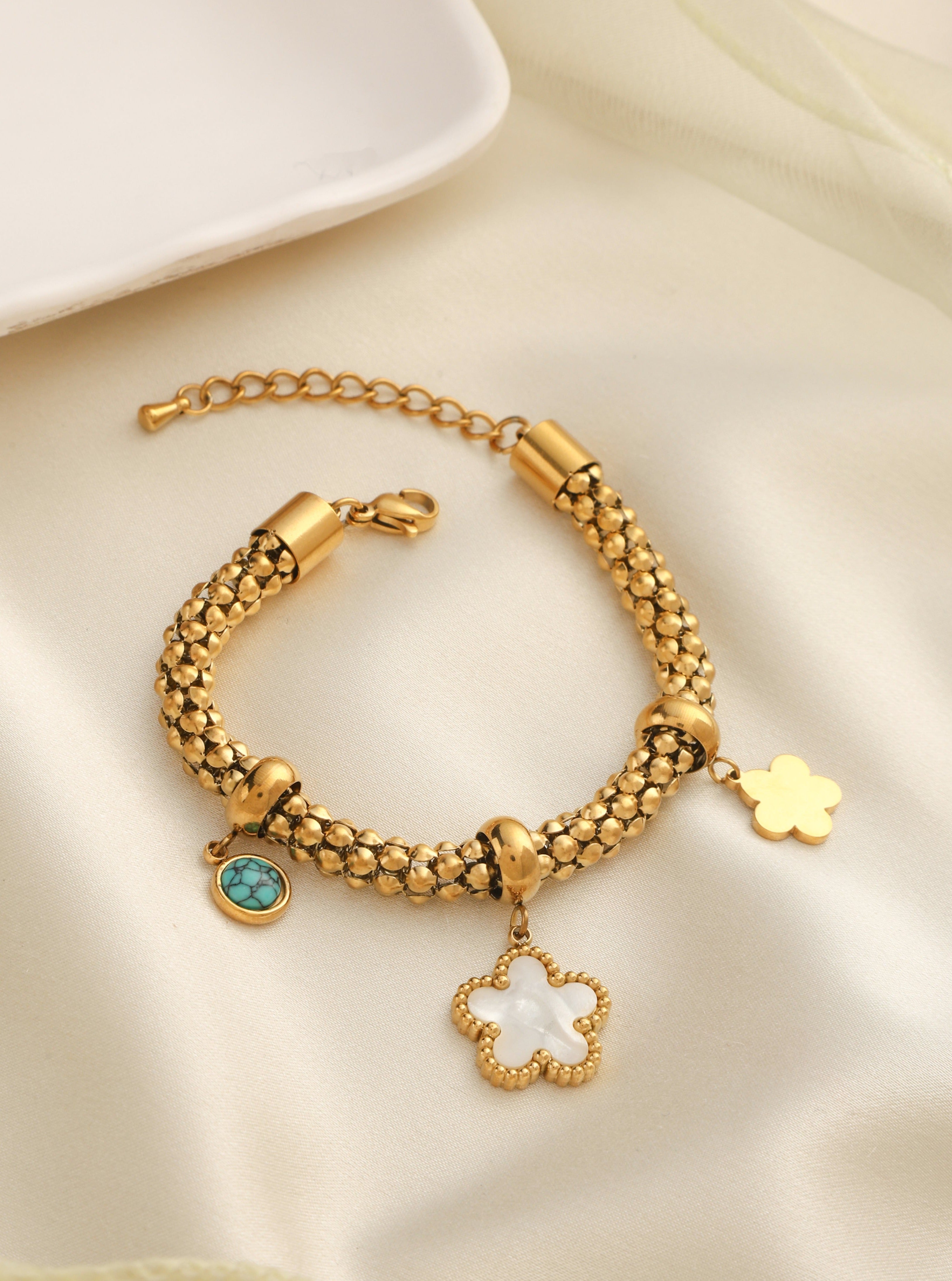 Floral Star Bracelet