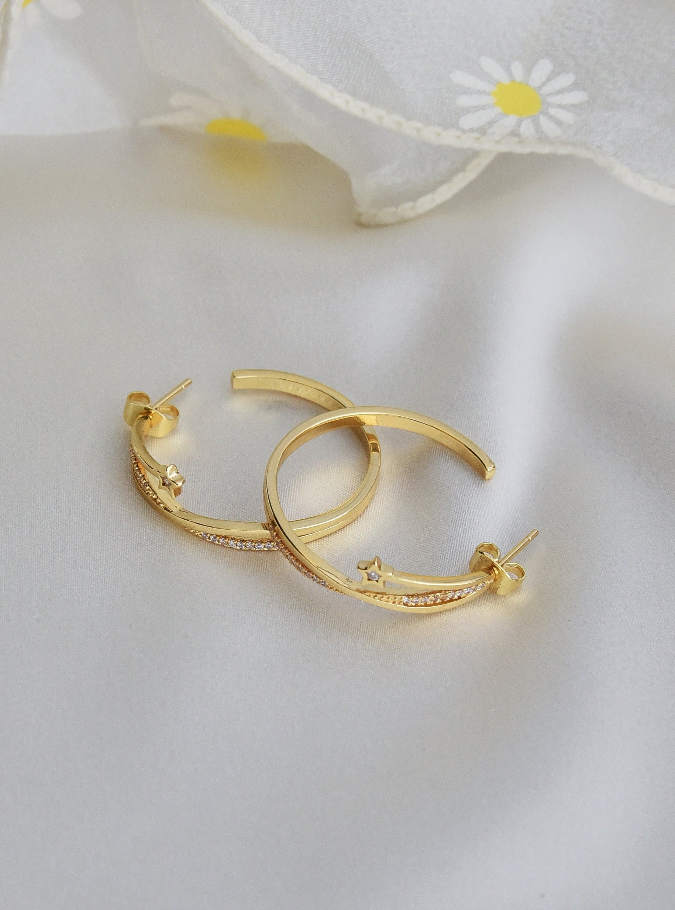 Louise hot sale hoop earrings