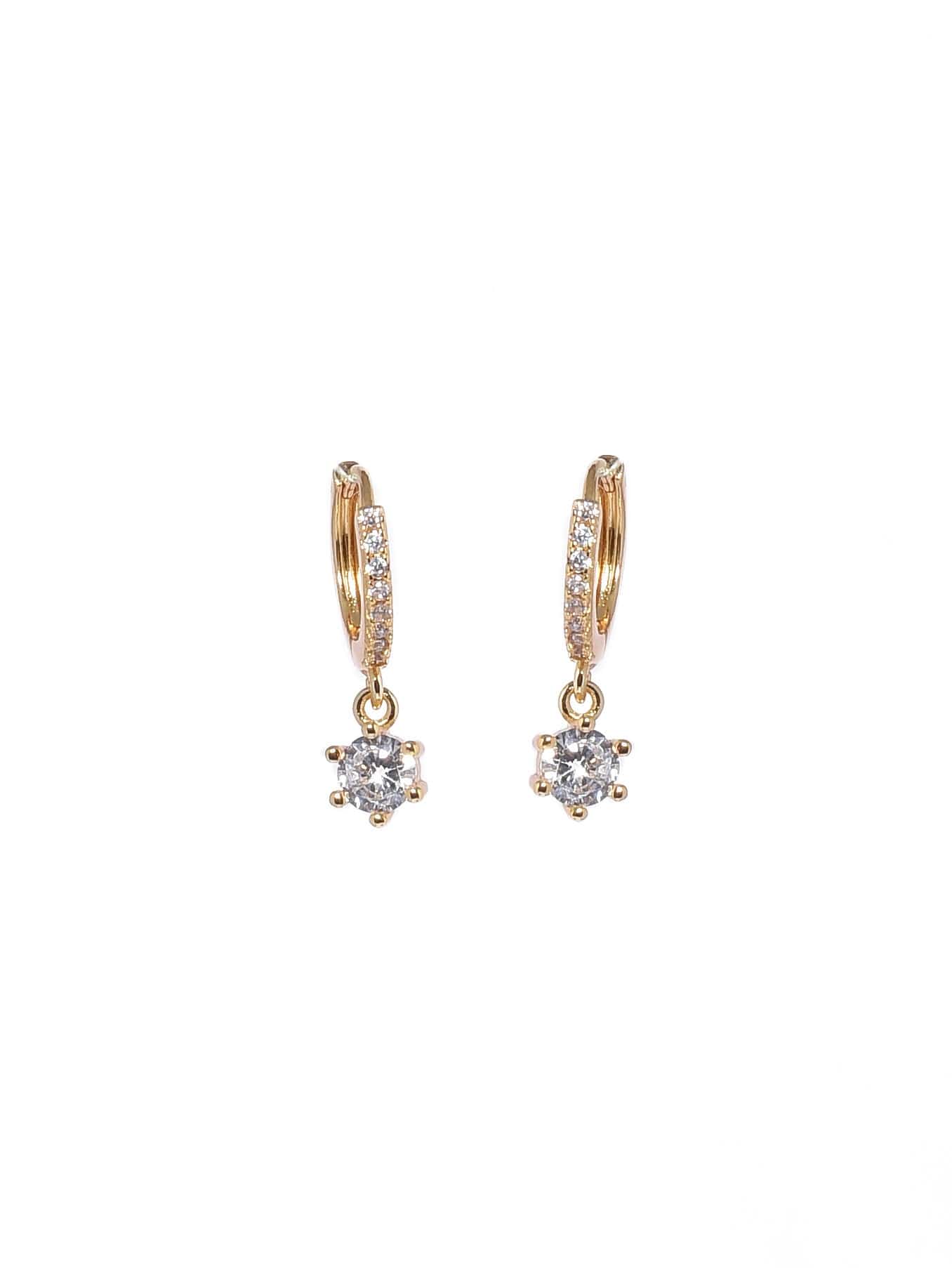 Klissaa earrings Solitaire Dangle & Drop Earrings
