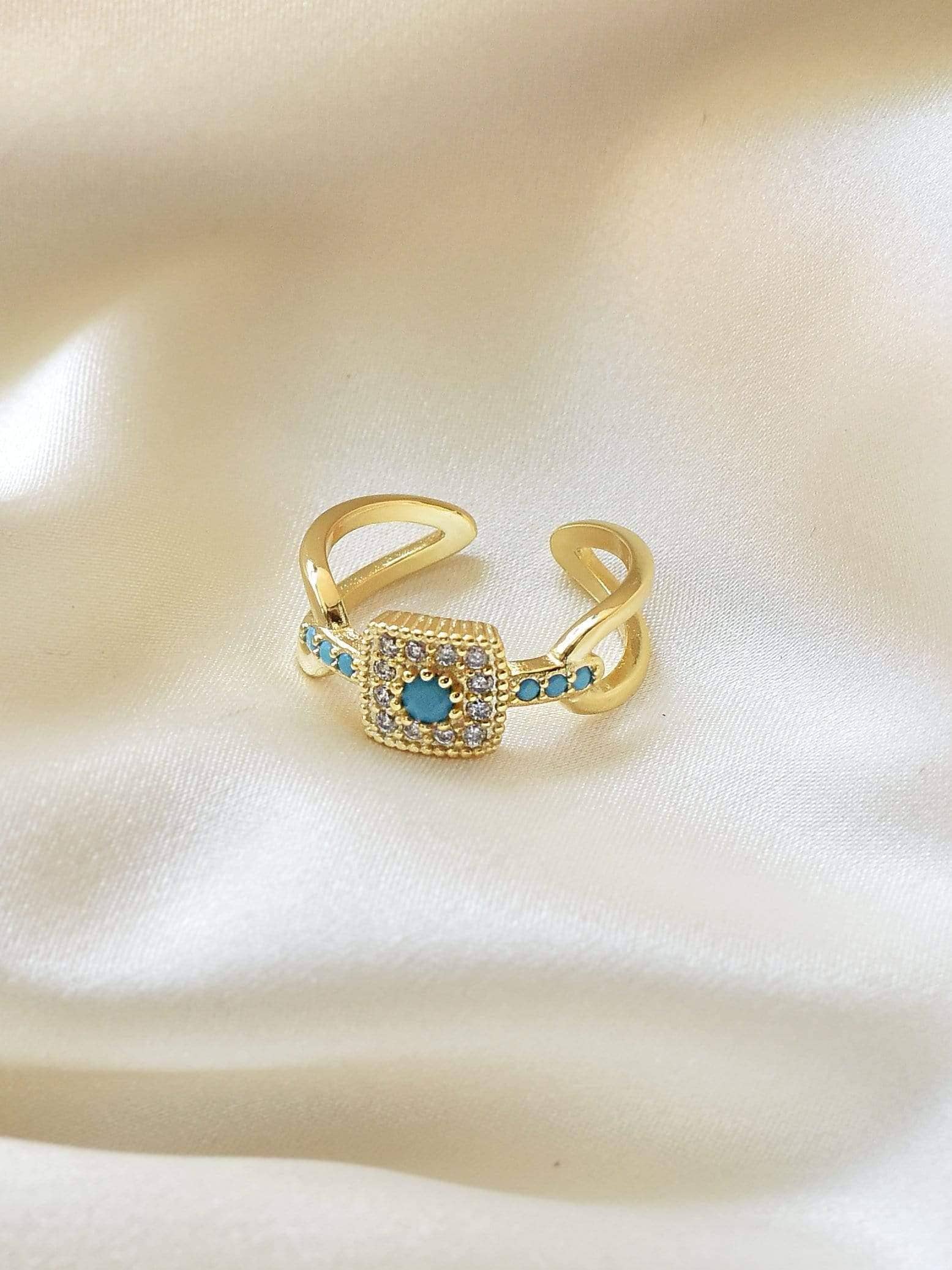 Klissaa Rings Klissaa Turquoise Ring
